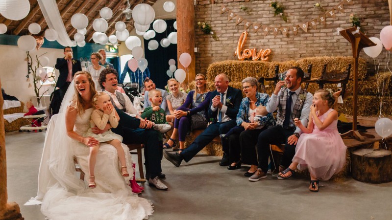 Huwelijksfeest op de boerderij,  a real barnwedding in Groningen